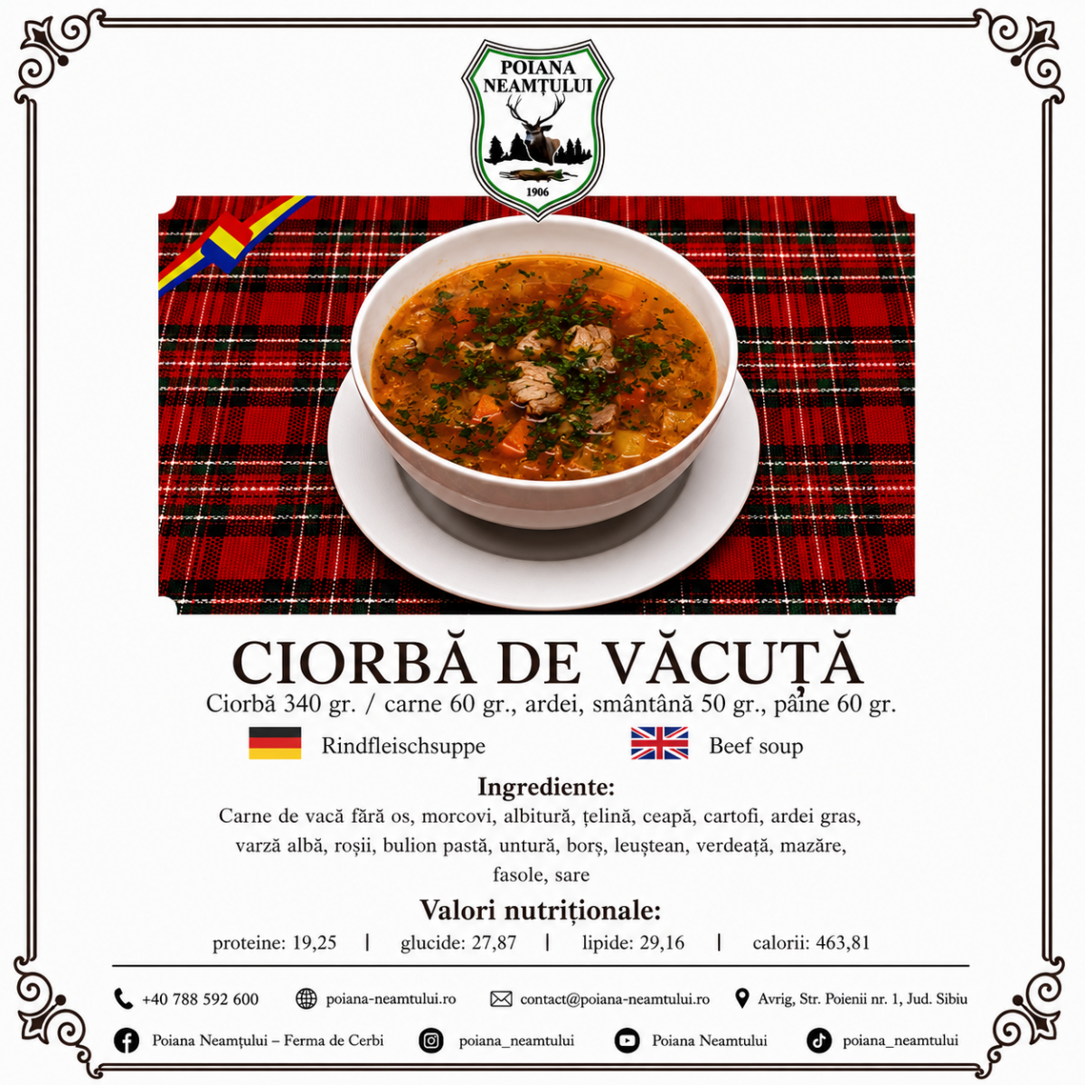 Ciorbă de văcuță