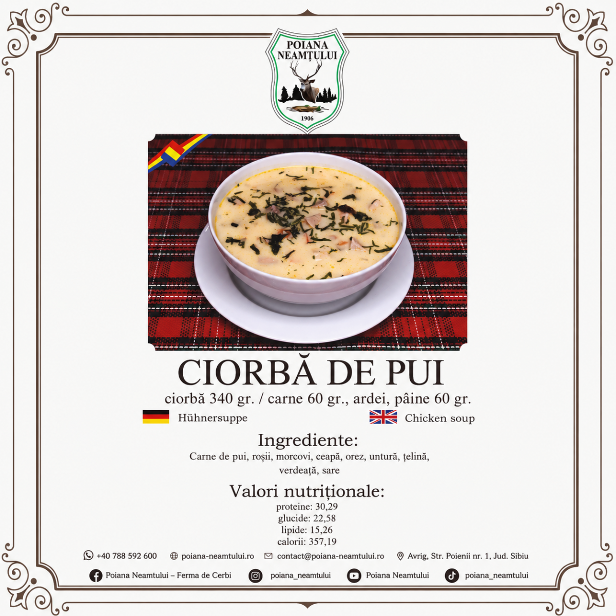 Ciorbă de pui
