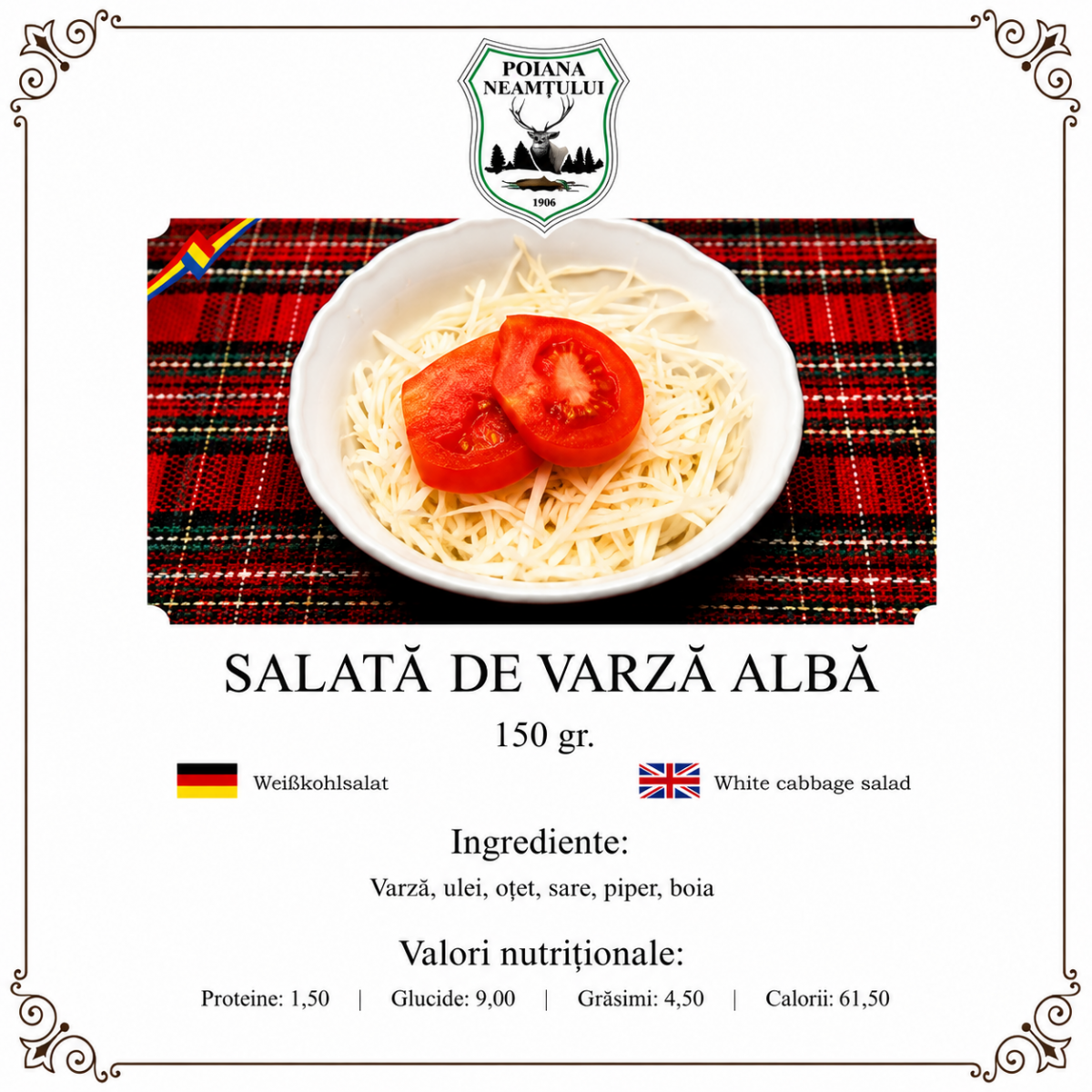 Salată de varză albă